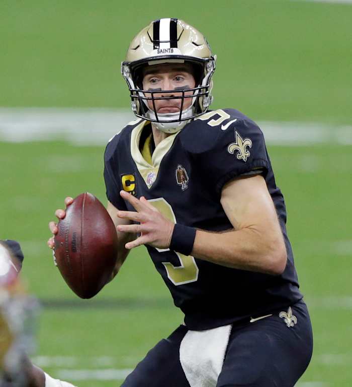 Drew Brees; Credit: WVUE in New Orleans, LA